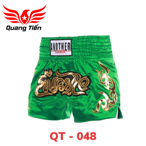 Quần Muay Thái Another Boxer Chính Hãng Muay Thai Short Chất Liệu Satin Cao Cấp | QT-048
