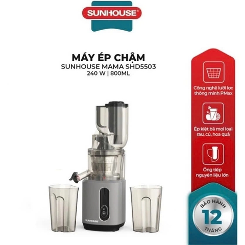 Máy ép chậm Sunhouse SHD5503
