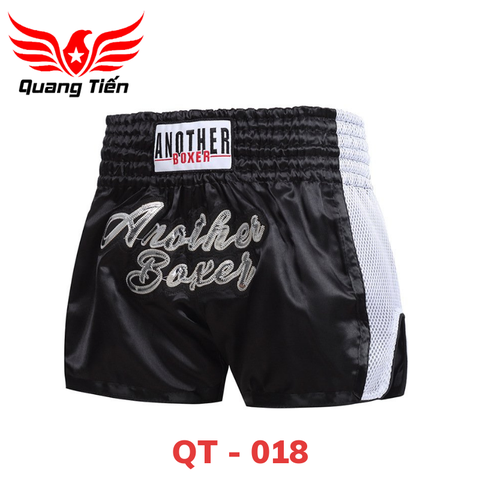 Quần Muay Thái Another Boxer Chính Hãng Muay Thai Short Chất Liệu Satin Cao Cấp | QT-018