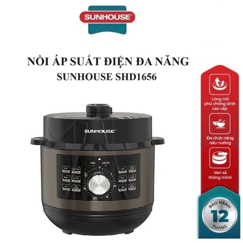 Nồi áp suất điện đa năng Sunhouse SHD1656