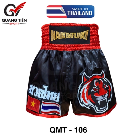 Quần Muay Thái - NakMuay QMT-106 - chính hãng sản xuất tại thailand