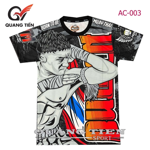 Áo Muay Thai thun lạnh chính hãng cao cấp AC-003