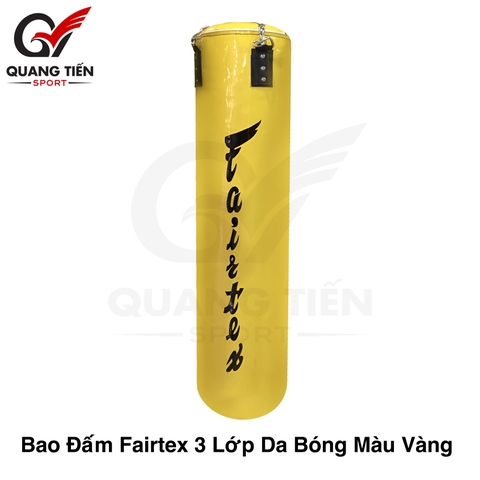 Bao đấm Fairtex 1m6  màu vàng chính hãng QT24