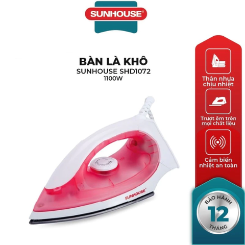 Bàn là khô Sunhouse SHD1072