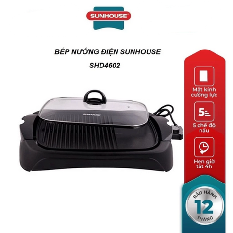 Bếp nướng điện Sunhouse SHD4602