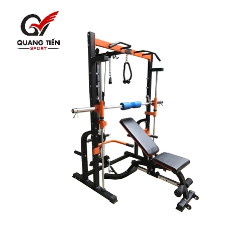 Bộ khung gánh tạ đa năng HQ-K8 Kèm ghế tạ