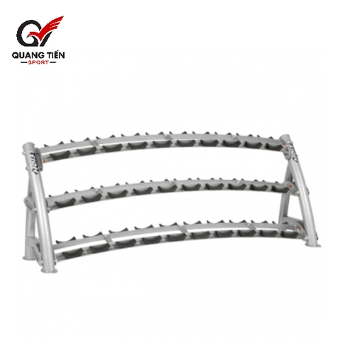 Hoist CF3461-3 Giá để tạ đơn 3 tầng thương hiệu Mỹ [Tier Horizontal Dumbbell Rack]