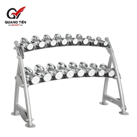 Hoist CF3462-2 Giá để tạ tay 2 tầng thương hiệu Mỹ [Tier Horizontal Beauty Bell Rack]