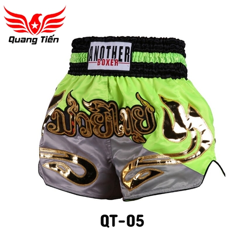 Quần Muay Thái Another Boxer Chính Hãng Muay Thai Short Chất Liệu Satin Cao Cấp | QT-005