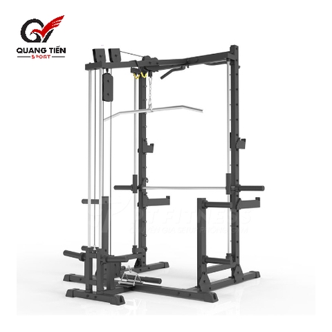 Impulse IFP1721 Khung gánh tạ đa năng Smith/Rack [Half Cage Smith Machine]