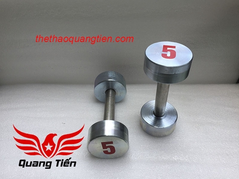 Tạ tay cao cấp mạ inox ( giá 1 chiếc )