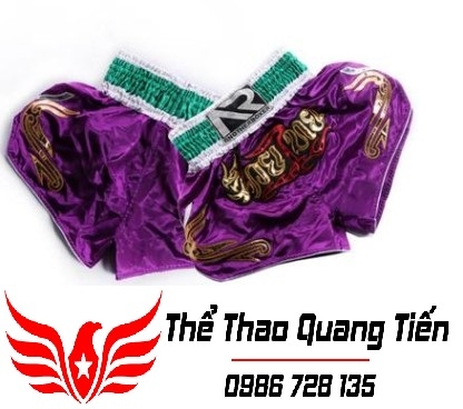 Quần Muay Thái Another Boxer Chính Hãng Muay Thai Short Chất Liệu Satin Cao Cấp | AB-011