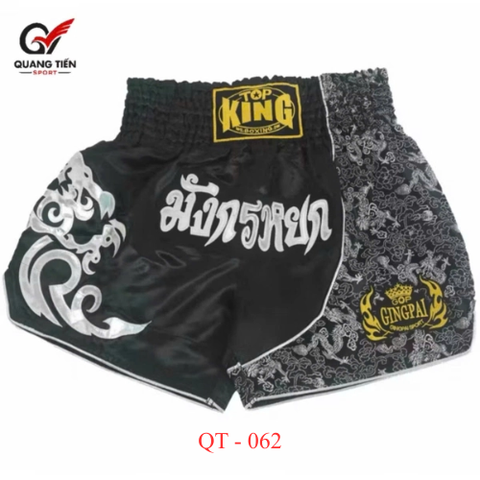 Quần Muay Thái Another Boxer Chính Hãng Muay Thai Short Chất Liệu Satin Cao Cấp | QT-062