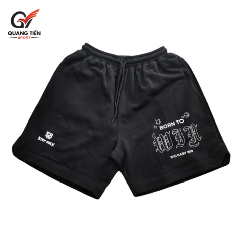 Quần Bóng Rổ Stepback Win Short In Black