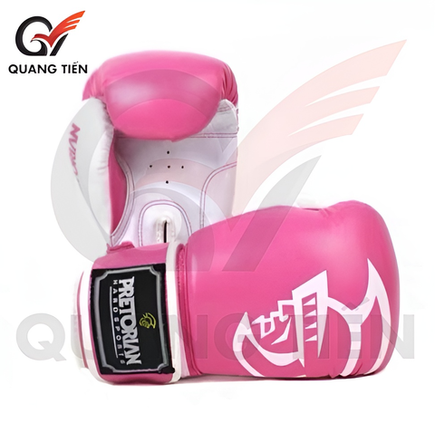 Găng tay boxing võ thuật Pretorian hồng chính hãng