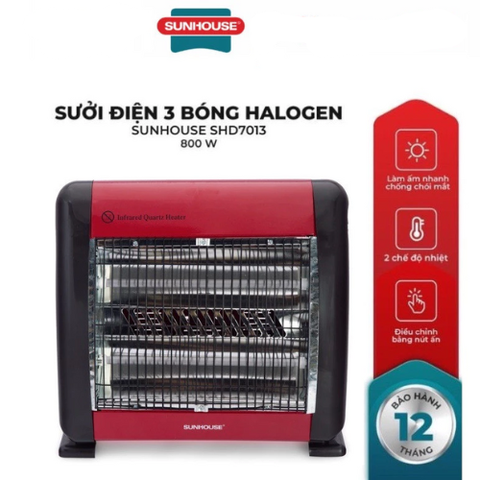 Sưởi điện hồng ngoại Sunhouse SHD7013