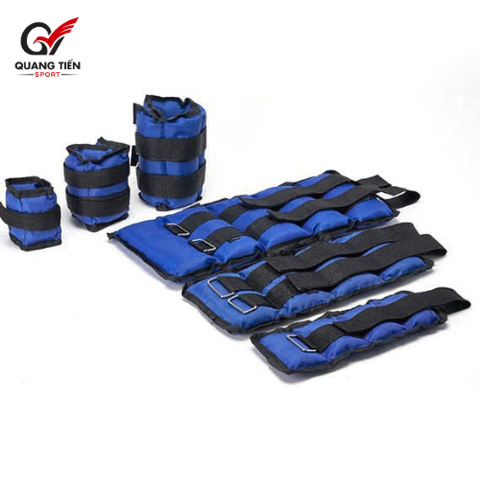 Tạ đeo tay chân cát rằn ri bộ đội thể dục siêu bền