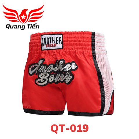 Quần Muay Thái Another Boxer Chính Hãng Muay Thai Short Chất Liệu Satin Cao Cấp | QT-019