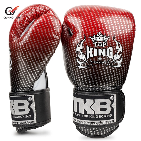 Găng tay Top King Red Super Star Boxing Gloves | Đỏ