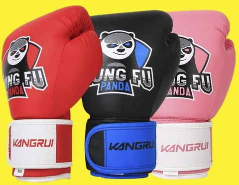 Găng tay boxing mini cho trẻ em Kangrui KungFu Panda 6oz QT334