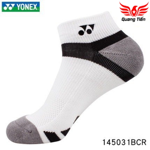 Tất cầu lông Yonex hàng xuất khẩu siêu dày màu trắng ghi