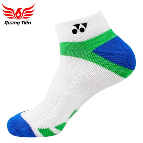 Tất cầu lông Yonex hàng xuất khẩu siêu dày màu trắng xanh