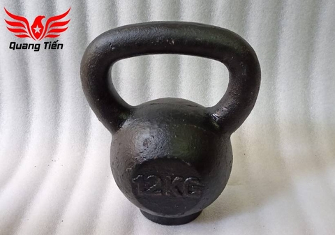 Tạ bình vôi, tạ ấm 12 kg ( tạ quai xách ) gang đúc liền khối siêu đẹp 2021