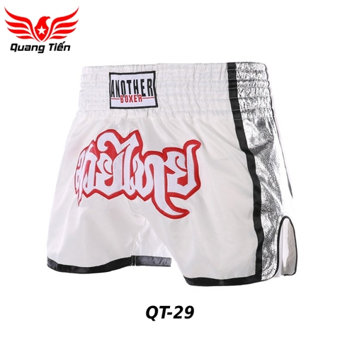 Quần Muay Thái Another Boxer Chính Hãng Muay Thai Short Chất Liệu Satin Cao Cấp | QT-029
