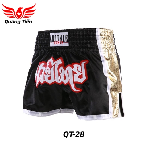 Quần Muay Thái Another Boxer Chính Hãng Muay Thai Short Chất Liệu Satin Cao Cấp | QT-028