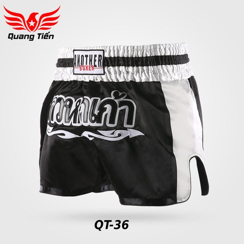 Quần Muay Thái Another Boxer Chính Hãng Muay Thai Short Chất Liệu Satin Cao Cấp | QT-036