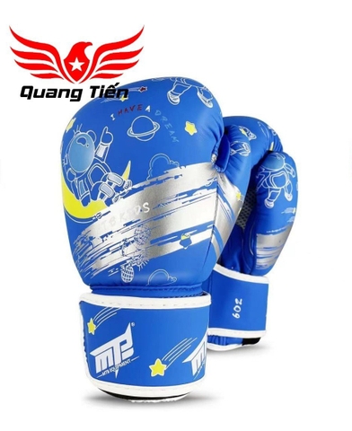 Găng tay boxing mini màu xanh MTB trẻ em 6oz 6.0 new cá tính new 2025
