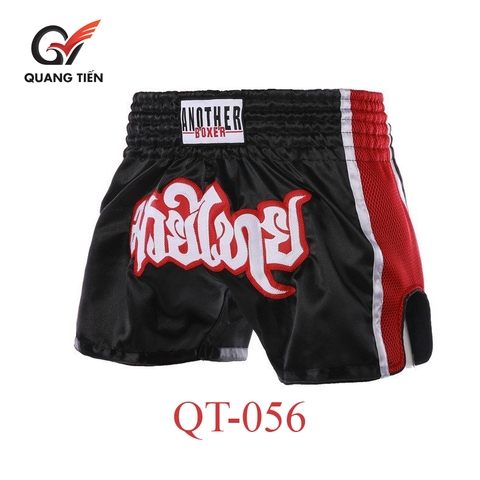Quần Muay Thái Another Boxer Chính Hãng Muay Thai Short Chất Liệu Satin Cao Cấp | QT-056