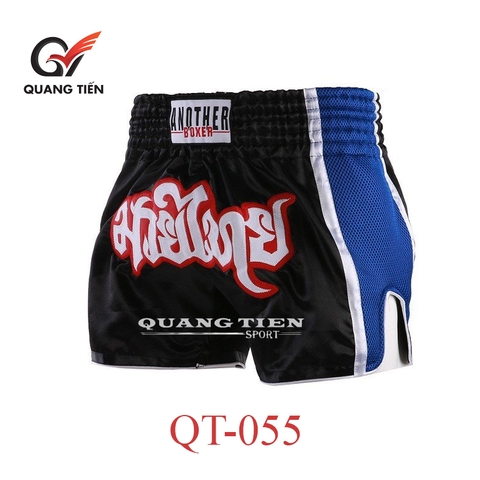 Quần Muay Thái Another Boxer Chính Hãng Muay Thai Short Chất Liệu Satin Cao Cấp | QT-055