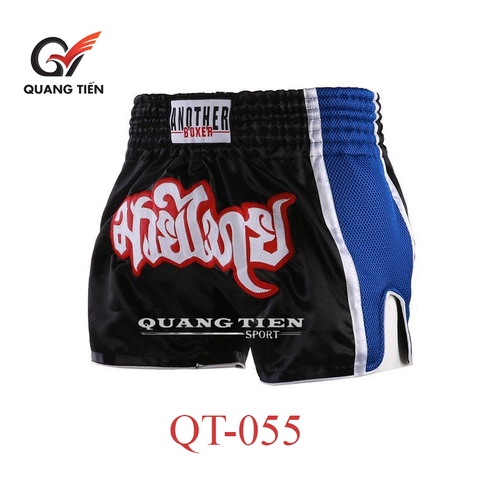 Quần Muay Thái Another Boxer Chính Hãng Muay Thai Short Chất Liệu Satin Cao Cấp | QT-055