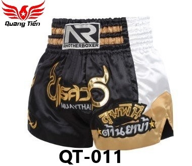 Quần Muay Thái Another Boxer Chính Hãng Muay Thai Short Chất Liệu Satin Cao Cấp | QT-011