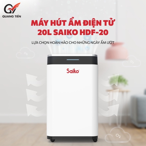 Máy hút ẩm Saiko hdf 20 cao cấp chính hãng