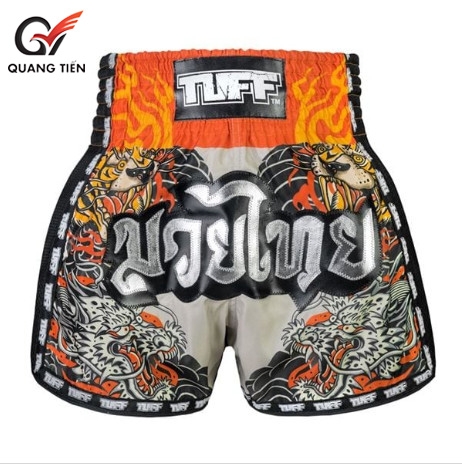 quần tuff muay thai boxing short retro style 