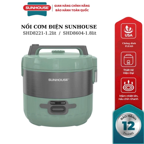 Nồi cơm điện 1.2L Sunhouse SHD8221