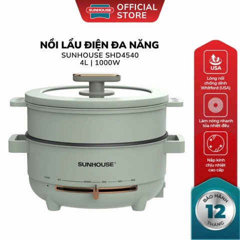Lẩu điện đa năng 4L Sunhouse SHD4540