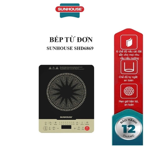 Bếp từ đơn Sunhouse SHD6869