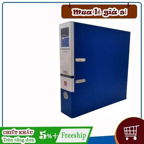 Bìa còng bật Hồng Hà 1 mặt si