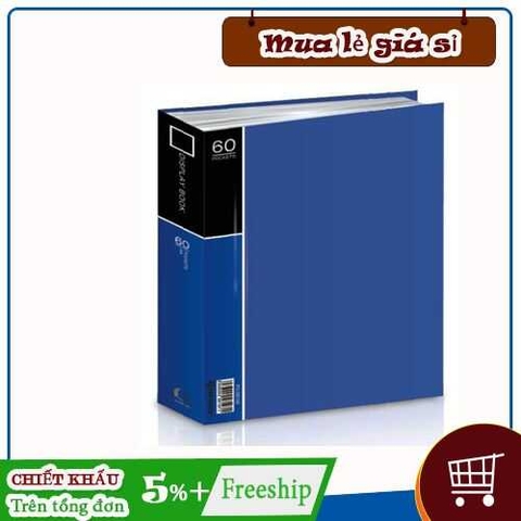 Bìa nhiều lá nhựa trong Hồng Hà khổ A4