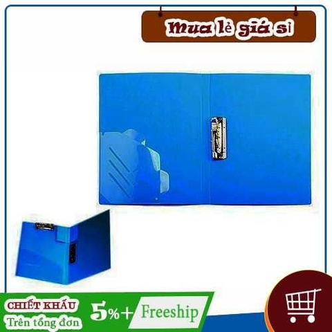Bìa nhựa kẹp sắt khổ A4