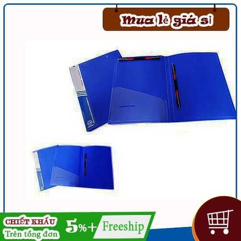 Bìa nhựa kẹp lò xo khổ A4