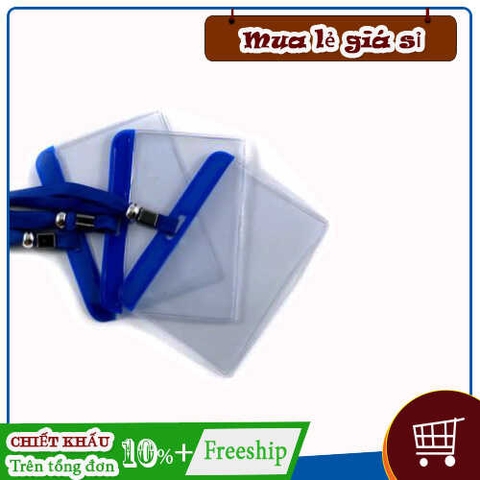 Bộ dây đeo bảng tên nhựa SAKURA