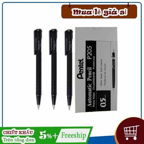 Bút chì bấm Pentel A255 0.5mm