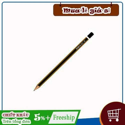 Bút chì gỗ 2B Hồng Hà 3404