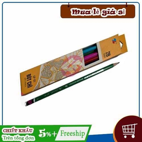 Bút chì gỗ 2B Thiên Long GP01