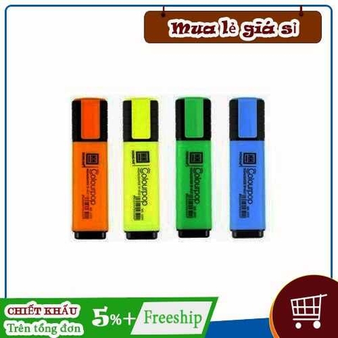 Bút dạ quang Hồng Hà TF-HL01