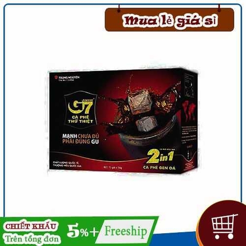 Cà phê Trung Nguyên G7 2 trong 1 (15gói/16gr)